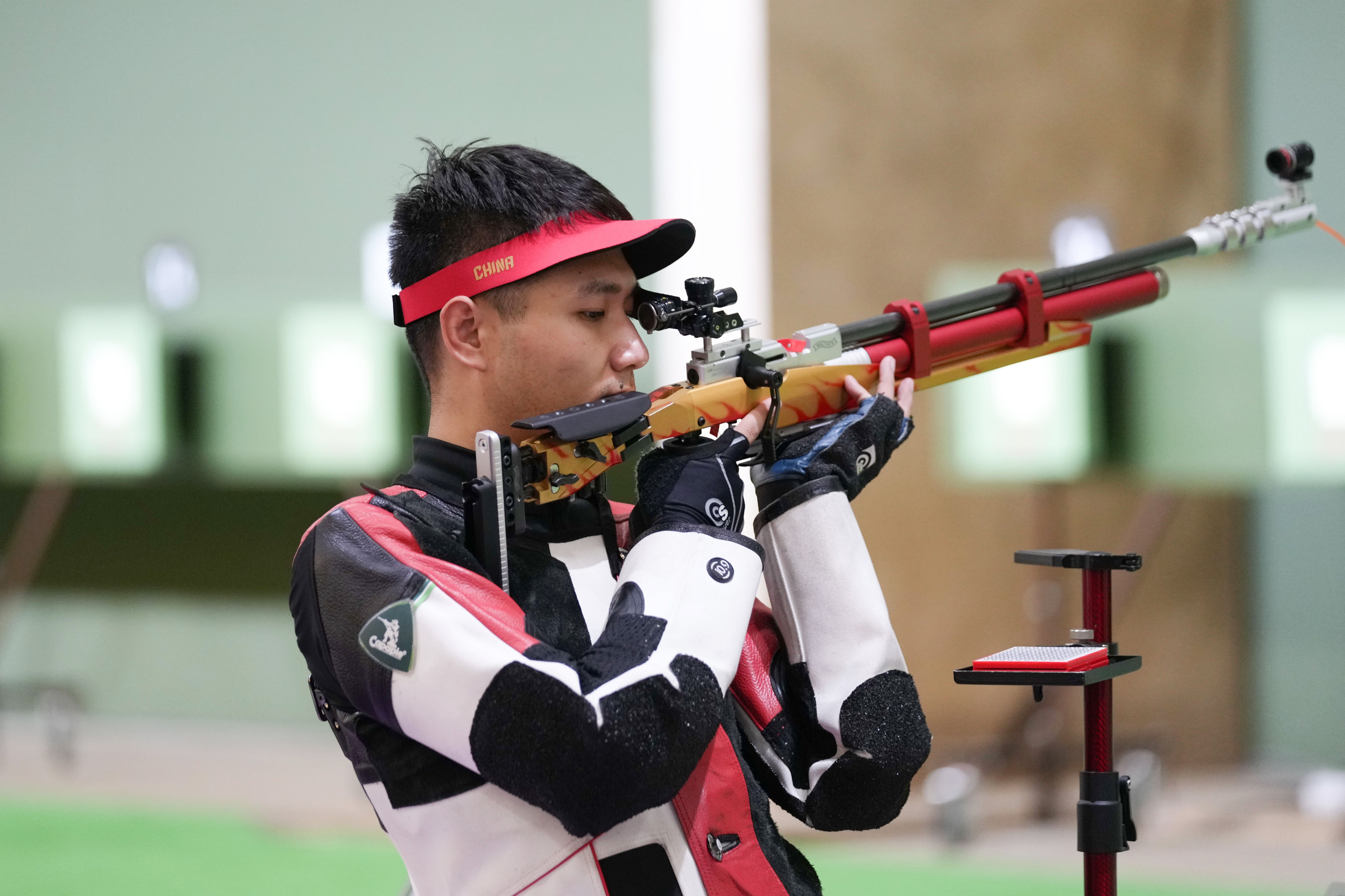 射击项目今日开战，中国选手备战亚运会