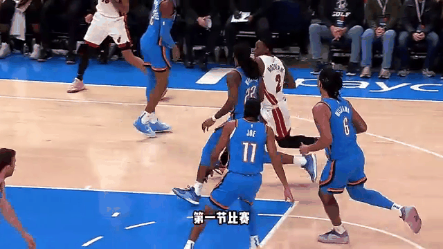 热火主场逆转雷霆保持